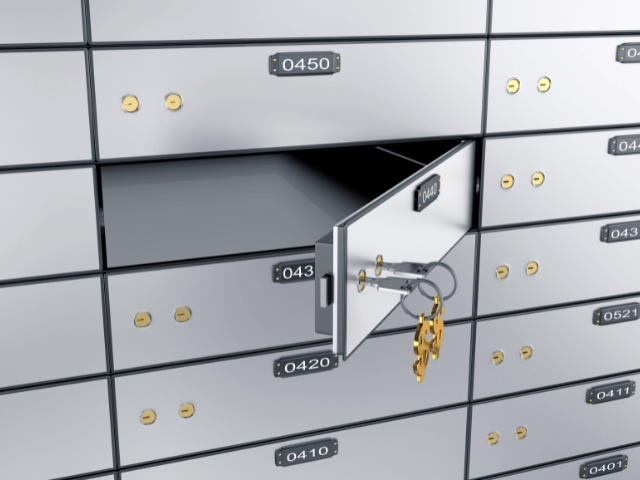 Safe Deposit Box di bank